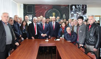 CHP Trabzon milletvekili HALUK PEKŞEN Akçaabat'ta…
